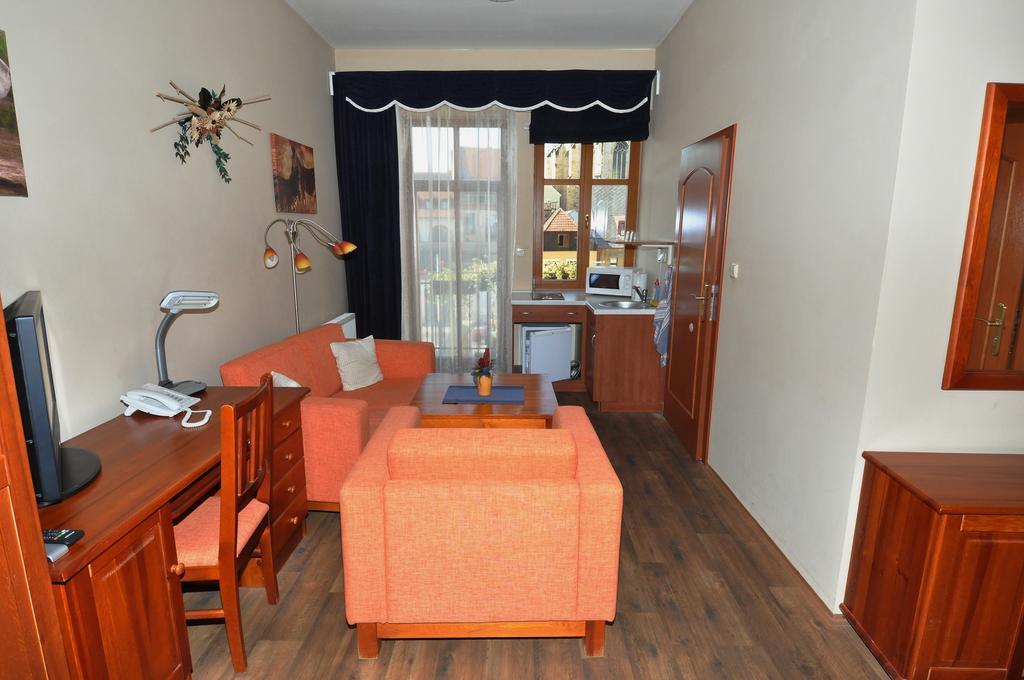 Hotel U Radnice Louny Dış mekan fotoğraf