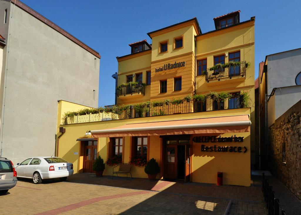 Hotel U Radnice Louny Dış mekan fotoğraf