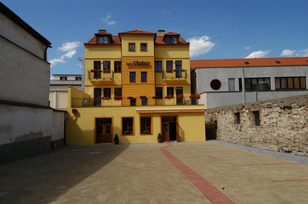 Hotel U Radnice Louny Dış mekan fotoğraf